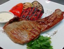Baked loin